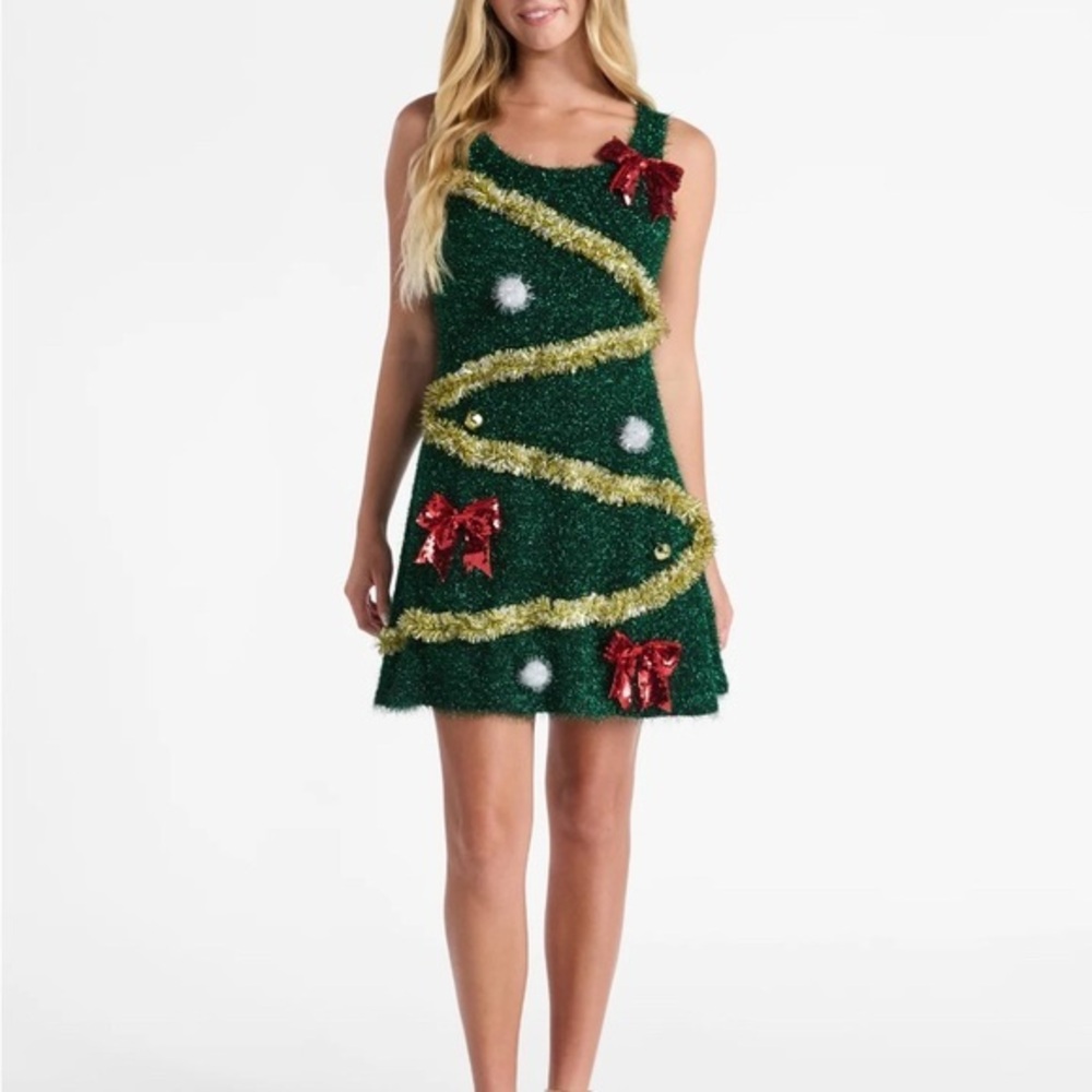 NWT Holiday Dress - Picture 1 of 8